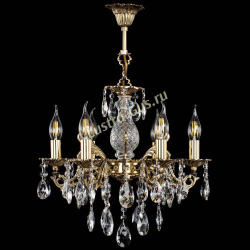 Люстра бронзовая Алфея №6/1 Журавлик в Самаре Гусь Хрустальный