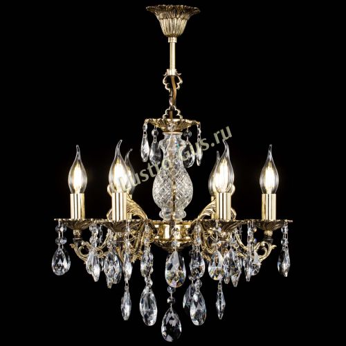 Люстра бронзовая Алфея №6/1 Журавлик в Самаре Гусь Хрустальный