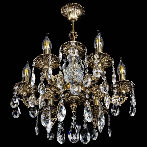 Люстра бронзовая Алфея №6/1 Журавлик в Самаре Гусь Хрустальный