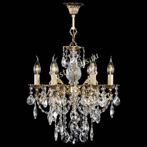 Люстра бронзовая Алфея №6/3 Баден в Самаре Гусь Хрустальный