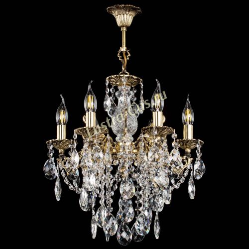 Люстра бронзовая Алфея №6/3 Баден в Самаре Гусь Хрустальный