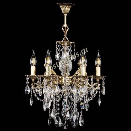 Люстра бронзовая Алфея №6/3 Лучик в Самаре Гусь Хрустальный