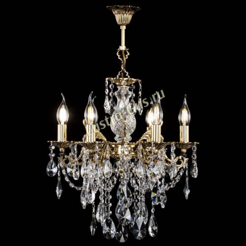 Люстра бронзовая Алфея №6/3 Лучик в Самаре Гусь Хрустальный