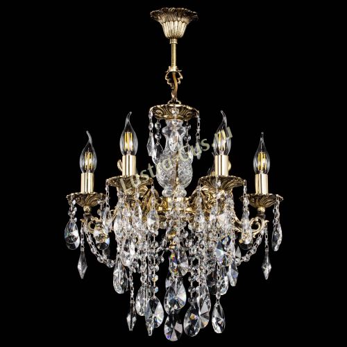 Люстра бронзовая Алфея №6/3 Лучик в Самаре Гусь Хрустальный