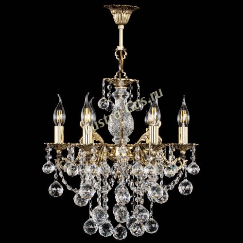 Люстра бронзовая Алфея №6/3 Шар в Самаре Гусь Хрустальный