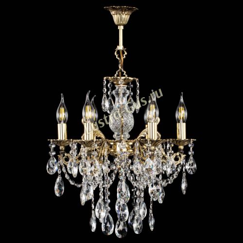 Люстра бронзовая Алфея №6/3 Журавлик в Самаре Гусь Хрустальный