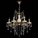 Люстра бронзовая Алфея №6 с камнем шар в Самаре