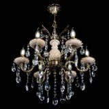 Люстра Алфея №6 с камнем журавлик в Самаре