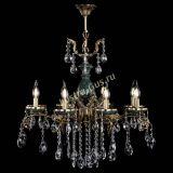 Люстра бронзовая Алфея Малахит №8 баден в Самаре