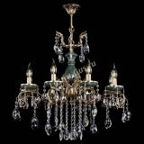 Люстра бронзовая Алфея Малахит №8 баден в Самаре