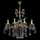 Люстра бронзовая Алфея Малахит №8 шар в Самаре