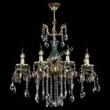 Люстра бронзовая Алфея Малахит №8 журавлик в Самаре