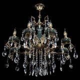 Люстра бронзовая Алфея Малахит №8 журавлик в Самаре