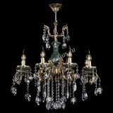 Люстра бронзовая Алфея Малахит №8 звездочка в Самаре