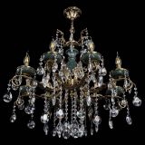 Люстра бронзовая Алфея Малахит №8 звездочка в Самаре