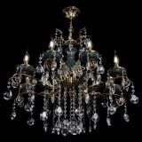 Люстра бронзовая Алфея Малахит №8 звездочка в Самаре