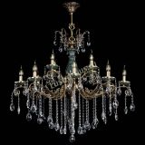 Люстра бронзовая Алфея Малахит №12 баден в Самаре