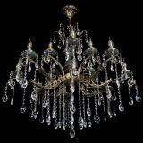 Люстра бронзовая Алфея Малахит №12 журавлик в Самаре