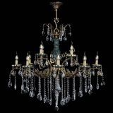 Люстра бронзовая Алфея Малахит №12 звездочка в Самаре