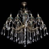 Люстра бронзовая Алфея Малахит №12 звездочка в Самаре