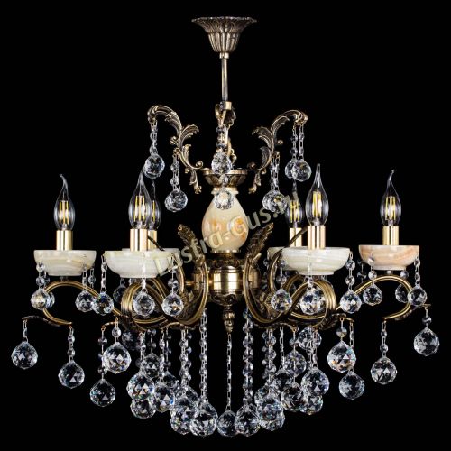 Люстра бронзовая Алфея Оникс №6/2 шар в Самаре Люстра бронзовая Алфея Оникс №6/2 шар в Самаре