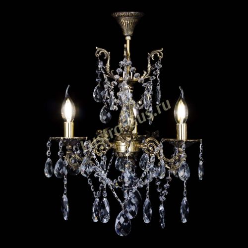 Люстра бронзовая Ариадна №3 Баден в Самаре Гусь Хрустальный