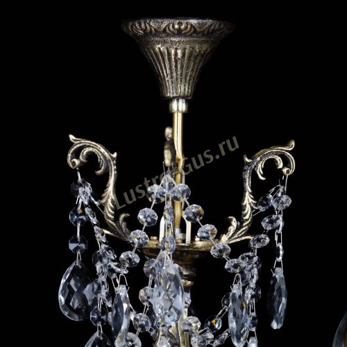 Люстра бронзовая Ариадна №3 Баден в Самаре Гусь Хрустальный