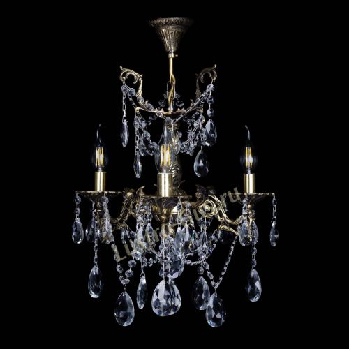 Люстра бронзовая Ариадна №3 Журавлик в Самаре Гусь Хрустальный