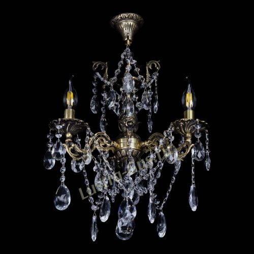 Люстра бронзовая Ариадна №3 Журавлик в Самаре Гусь Хрустальный