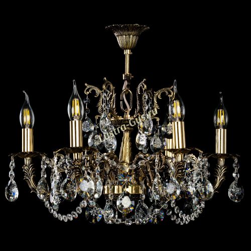 Люстра бронзовая Артемида №2 в Самаре Гусь Хрустальный