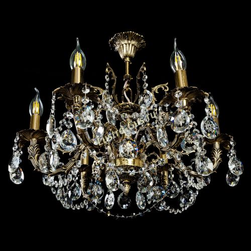 Люстра бронзовая Артемида №2 в Самаре Гусь Хрустальный