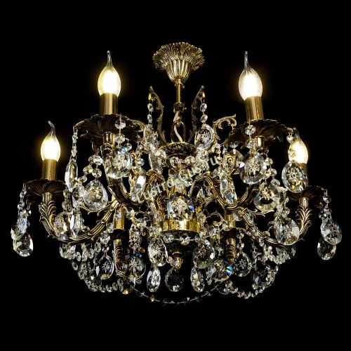 Люстра бронзовая Артемида №2 в Самаре Гусь Хрустальный