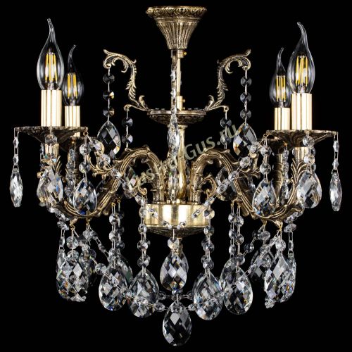 Люстра бронзовая Артемида №4 баден в Самаре Гусь Хрустальный