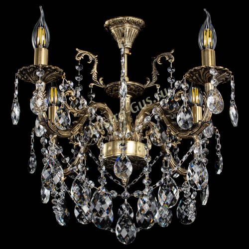 Люстра бронзовая Артемида №4 баден в Самаре Гусь Хрустальный