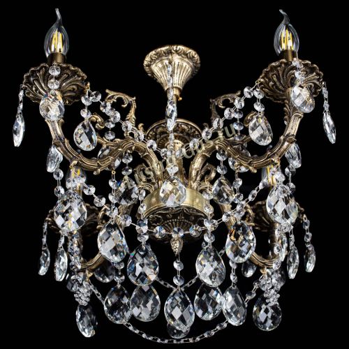 Люстра бронзовая Артемида №4 баден в Самаре Гусь Хрустальный