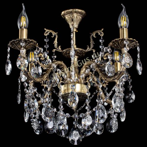 Люстра бронзовая Артемида №4 звезда в Самаре Гусь Хрустальный