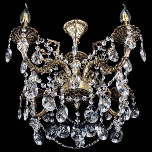 Люстра бронзовая Артемида №4 звезда в Самаре Гусь Хрустальный