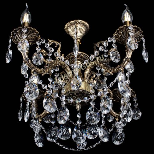 Люстра бронзовая Артемида №4 звезда в Самаре Гусь Хрустальный