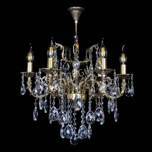 Бронзовая люстра Артемида №6 баден в Самаре Гусь Хрустальный