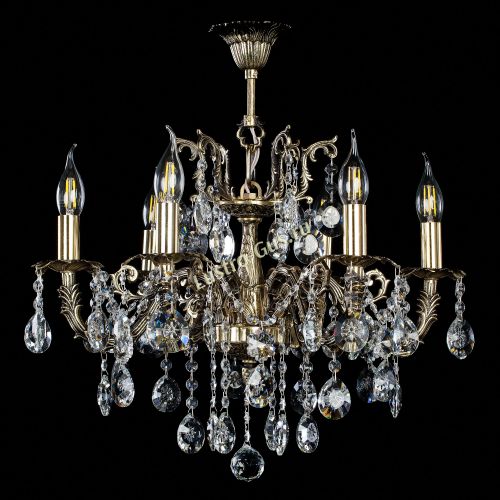 Бронзовая люстра Артемида в Самаре Гусь Хрустальный