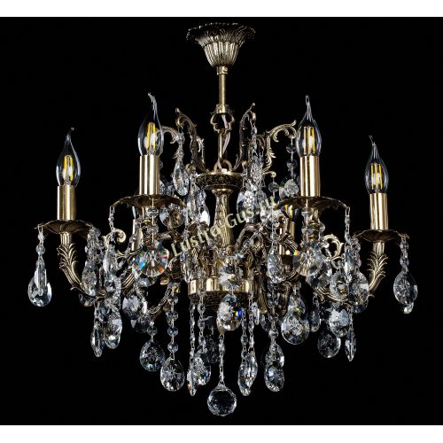 Бронзовая люстра Артемида в Самаре Гусь Хрустальный