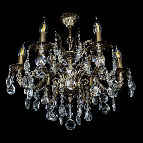 Бронзовая люстра Артемида в Самаре Гусь Хрустальный