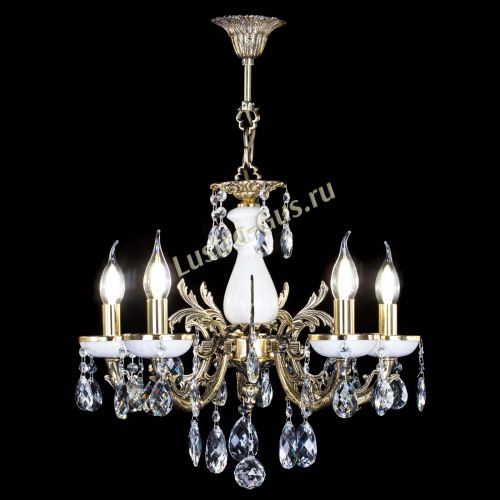 Люстра бронзовая Атланта из мрамора Баден №5/1 в Самаре Гусь Хрустальный