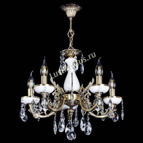 Люстра бронзовая Атланта из мрамора Баден №5/1 в Самаре Гусь Хрустальный