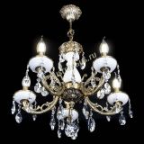 Люстра бронзовая Атланта из мрамора №5/1 Лучик в Самаре