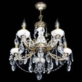 Люстра бронзовая Атланта из мрамора Баден №5/3 в Самаре