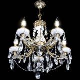 Люстра бронзовая Атланта из мрамора №5/3 Лучик в Самаре