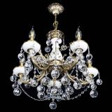 Люстра бронзовая Атланта из мрамора №5/3 Шар в Самаре