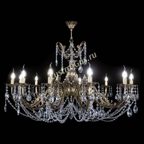 Люстра бронзовая Делия №12 баден в Самаре Гусь Хрустальный