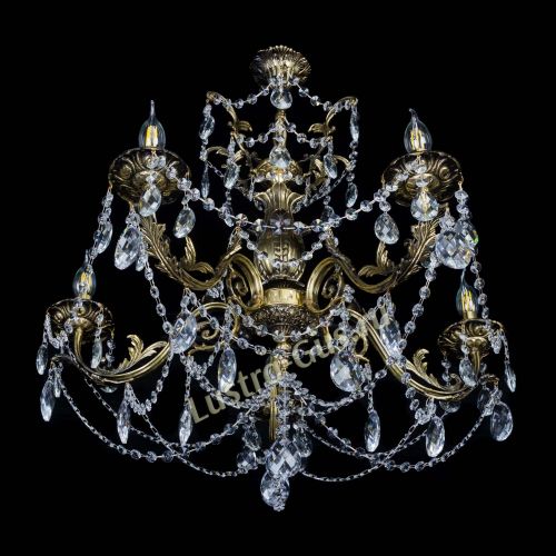 Люстра бронзовая Делия №5 баден в Самаре Гусь Хрустальный